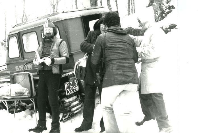 Monte Pierfaone (PZ), Esercitazione del Corpo Emergenza Radioamatori (CER) Fonte: Archivio “Maurizio Leggeri” CGIAM