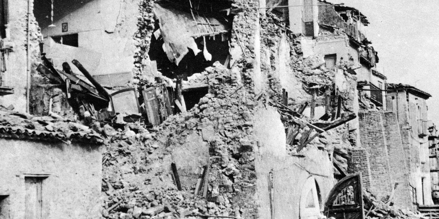 i danni del terremoto del 1980